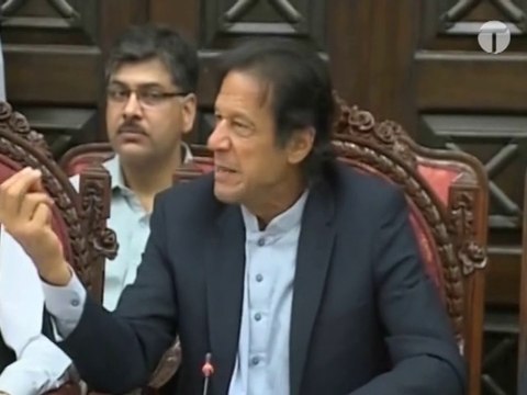 Imran Khan bashes journalist on questioning divorce to Reham Khan