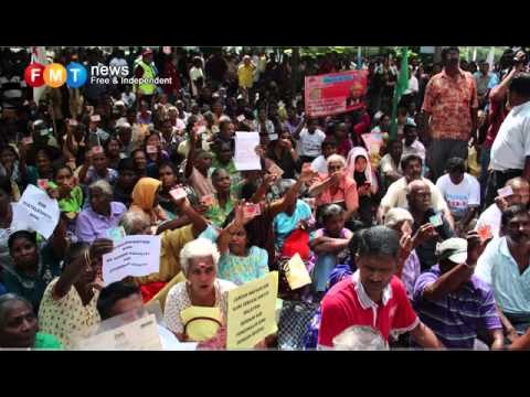 'Stateless Indians' protest [Full]