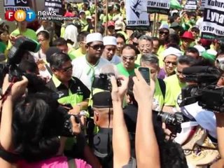 Peaceful anti-Lynas gathering at Gebeng