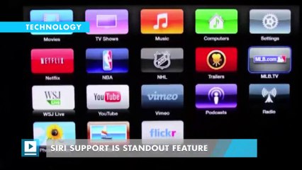 Siri Support Is Standout Feature in the new Apple TV