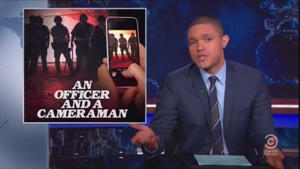 #PhonesDownDontShoot: Trevor Noah Mocks Police Concerns About Being Filmed