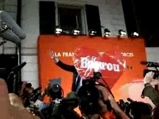 Bayrou au QG de l'UDF