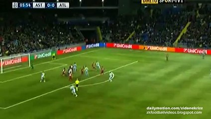 Dmitriy Shomko Amazing Chance - FC Astana v. Atletico Madrid 03.11.2015 HD