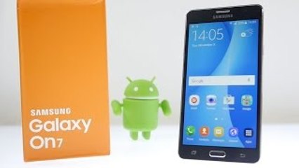 Samsung Galaxy On7 Smartphone Unboxing _ Overview