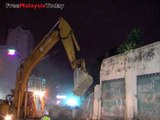 Iconic Pudu jail wall demolished
