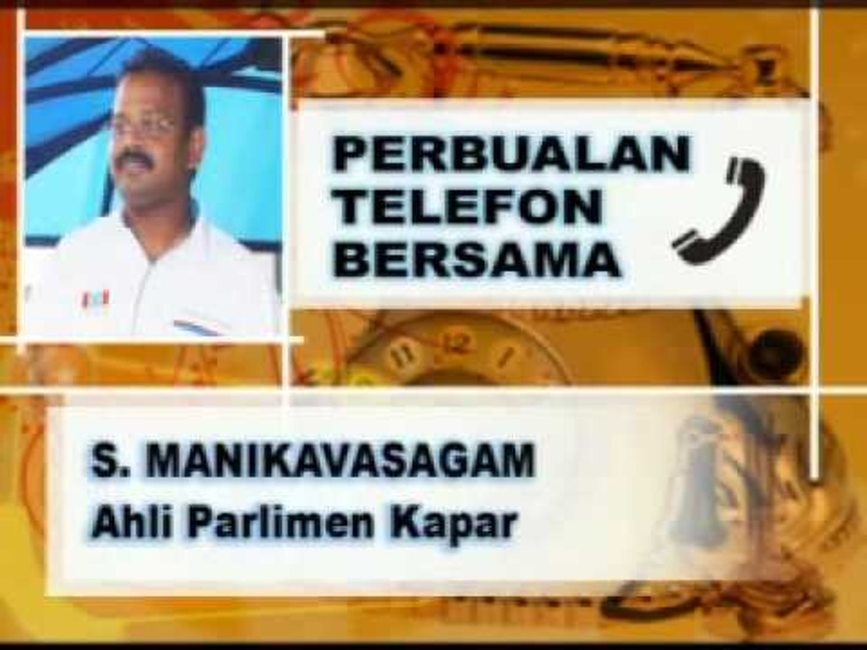 FMT 5NOV-SPRM-ADA UNSUR PENYELEWENGAN,KATA AHLI PARLIMEN KAPAR