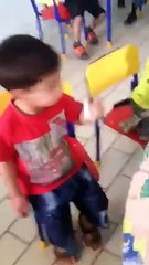 Cute Baby Says that i'm not crying :)