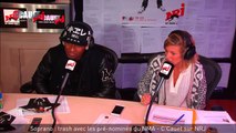 Soprano trash avec les pré-nominés du NMA - CCauet sur NRJ - C’Cauet sur NRJ