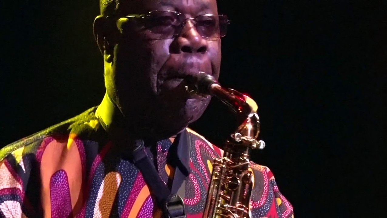Manu Dibango lors de SIG 2015