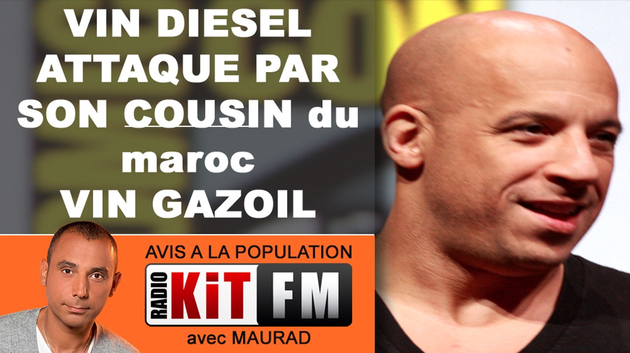 VIN DIESEL ACCUSE DE PLAGIAT PAR SON COUSIN DU MAROC