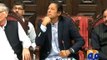 Imran Khan Lost his temper when a journalist asked a question about Reham Khan