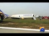 A Very Dangerous Accident happened in Lahore, with Passenger AirPlane