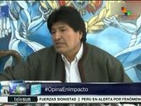 Evo Morales: Economía de Bolivia crecerá en 2015 más del 4.5%