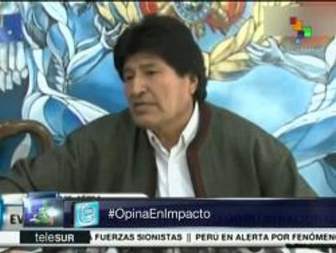 Evo Morales: Economía de Bolivia crecerá en 2015 más del 4.5%