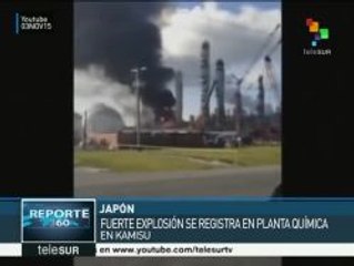 Japón: explosión en planta química de Mitsubishi