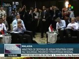 Ministros de Defensa de ASEAN se reúnen en Malasia