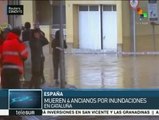 Mueren 4 ancianos en Cataluña al inundarse un semisótano