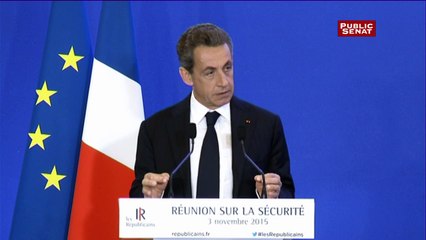 Nicolas Sarkozy : "l'autorité de l'Etat est bafouée"