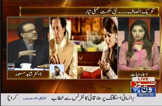 Dr Shahid Masood Revealed About Reham Khan
