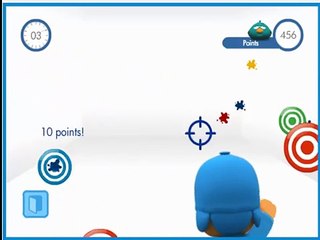 Pocoyo english episodes - Pocoyo Shoot and Color -Pocoyo full episodes game