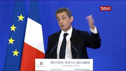 Nicolas Sarkozy et Charlton Heston