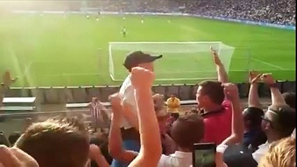 The kid's reaction when he gets a Barcelona jersey... priceless!