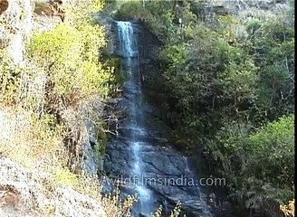 Everest climbers trekking from Bhandar to Sete waterfall, Nepal