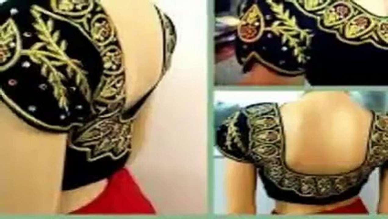 Blouse designs cutting saree blouse cuttings method