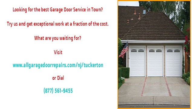 Tuckerton, NJ Garage Door Repair Service