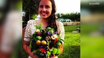 Veggie bridal bouquets and other wedding flower alternatives