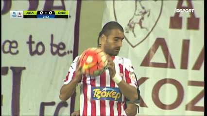 6η ΑΕΛ-Ολυμπιακός Βόλου  1-0 2015-16  Ote sport