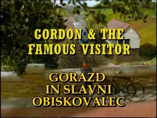 Lokomotivček Tomaž S3 E04 - Gorazd in slavni obiskovalec