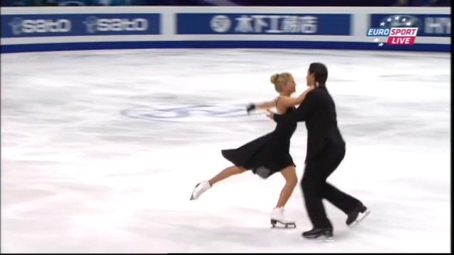 2011 Kaitlyn Weaver & Andrew Poje Worlds SD (British Coverage)