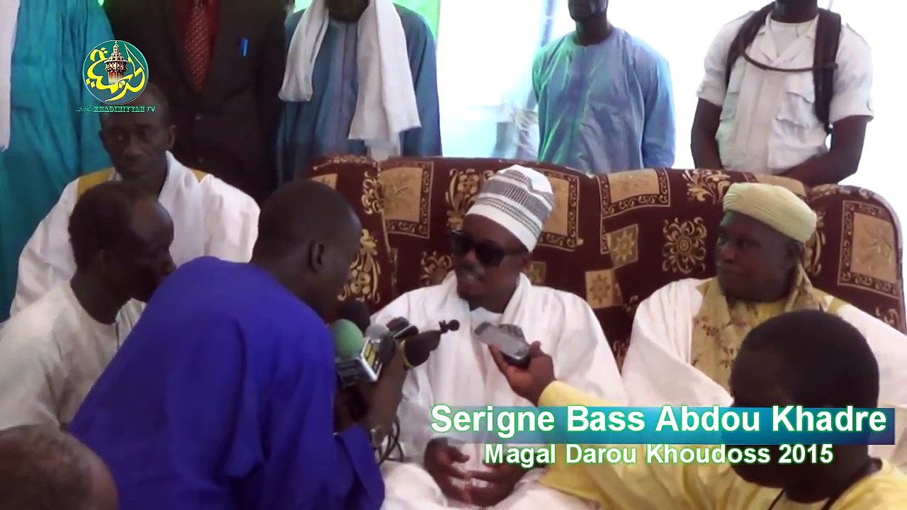 Magal Darou Khoudoss 2015: Discourd de Serigne Cheikh Bassirou Mbacke Abdoul Khadre