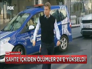 Sahte içki satan büfeler mühürleri söküp satışa devam etmiş