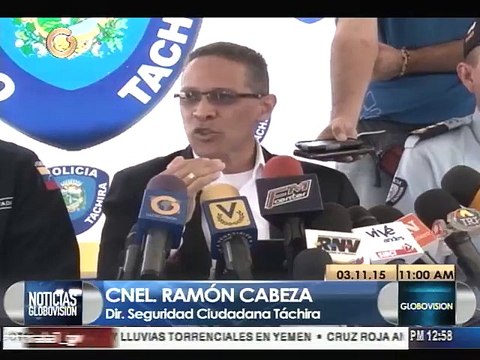 Activarán cuadros policiales en Táchira como parte de la “Nueva Frontera de Paz”
