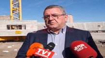 Duka në Shkodër, inspekton punimet për stadiumin e ri- Ora News- Lajmi i fundit-