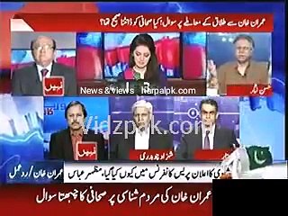 صحافی کے عمران سے طلاق کے متعلق سوال پر حسن نثار بھڑک اٹھے، کہتے اس صحافی کے منہ پر تپڑ مارنا چاہیے تھا
