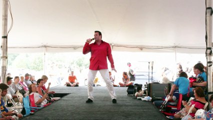 Casper Slee sings 'Elvis medley' Elvis Week 2014