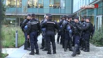 Les gendarmes mobiles évacuent 50 syndicalistes du siège de la SNCF