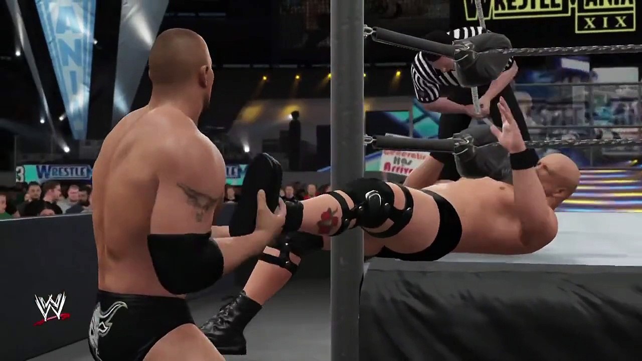 "Stone Cold" vs. The Rock (WrestleMania XIX): WWE 2K16 2K Showcase walkthrough - Part 25