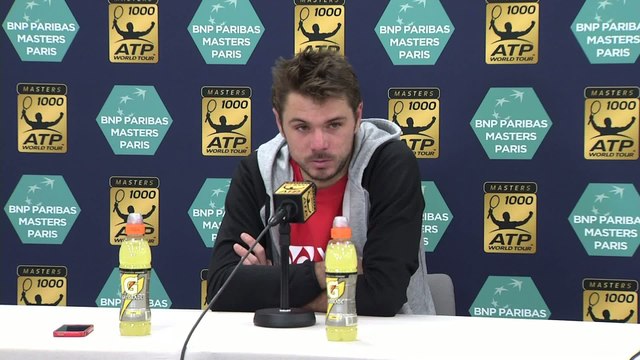 Tennis - ATP - Paris : Wawrinka «Une saison exceptionnelle»