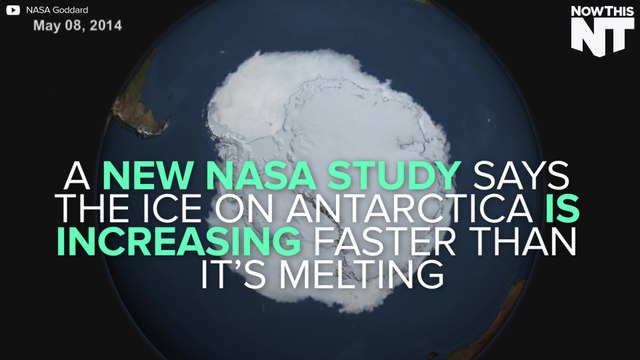 Controversial NASA Report Finds Antarctica Adds More Ice Than Melts It