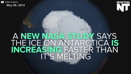 Controversial NASA Report Finds Antarctica Adds More Ice Than Melts It