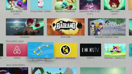 Notre démo de l'Apple TV 2015 : App Store (enfin) et reconnaissance vocale