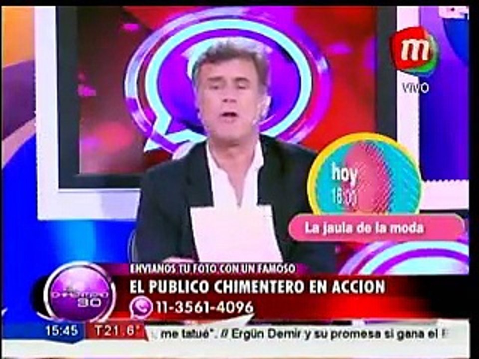 El público chimentero ¡en acción!
