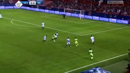 Raheem Sterling Goal 0-1 Sevilla vs Manchester City 03.11.2015 (HD)