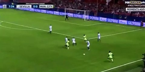 Raheem Sterling Goal 0-1 | Sevilla vs Manchester City 03.11.2015 HD