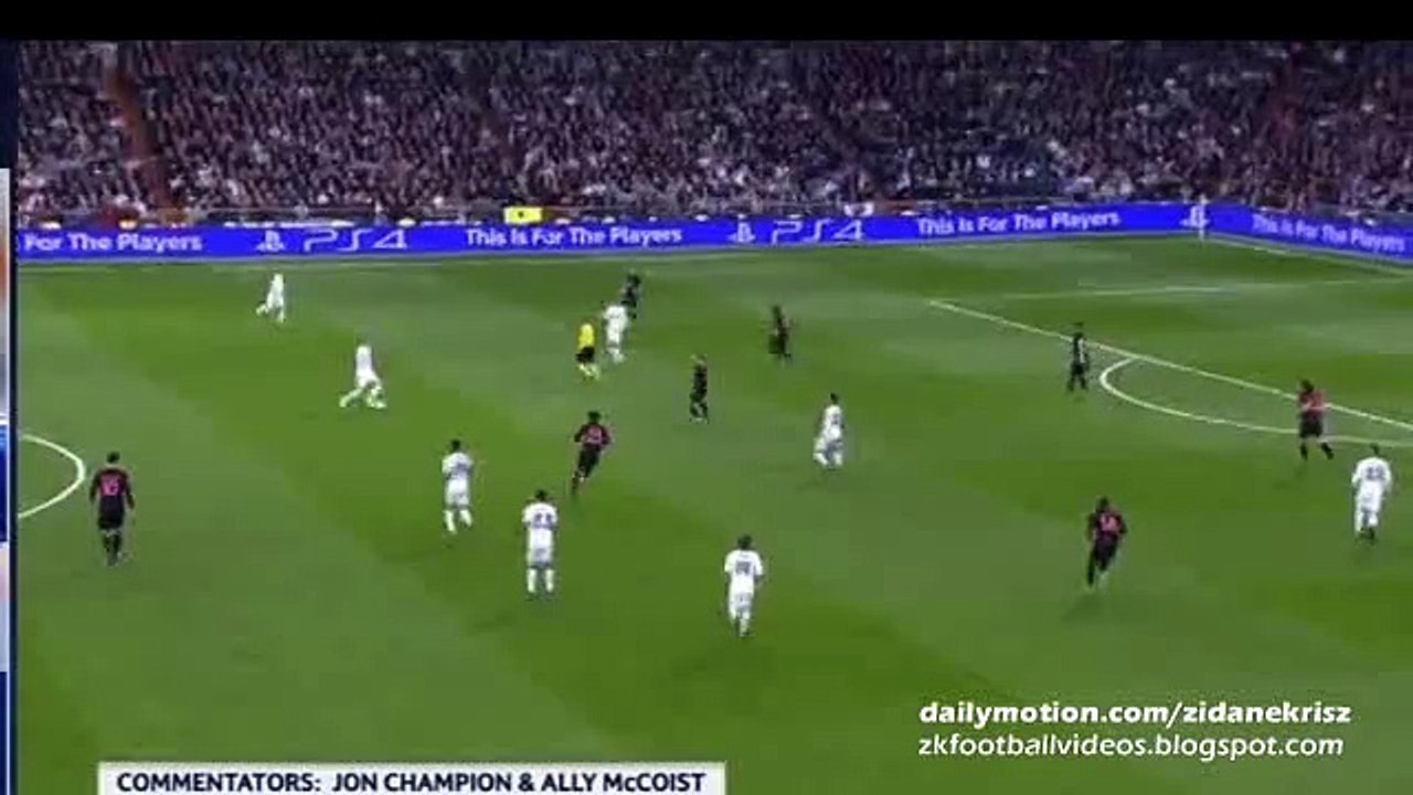 1-0 Nacho Fernández Amazing Goal HD | Real Madrid v. Paris Saint-Germain 03.11.2015