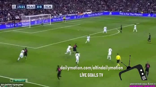 Zlatan Ibrahimovic Incredible shot - Real Madrid vs PSG - 03.11.2015